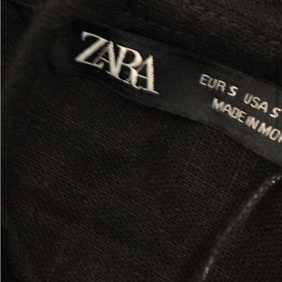 ZARA BLACK LINEN WRAP BOW TIE BACK MIDI MAXI DRESS $69.90 - Picture 12 of 14